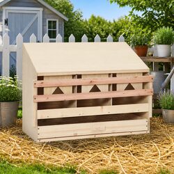 Chicken Nest Box Perfect for Backyard Poultry Enthusiasts