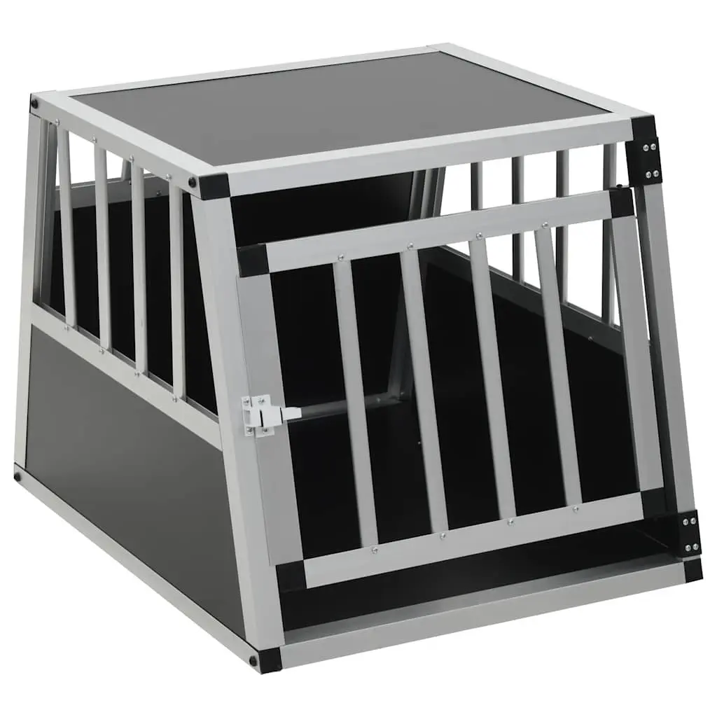 Dog Cage for Travel and Home Use, Silver