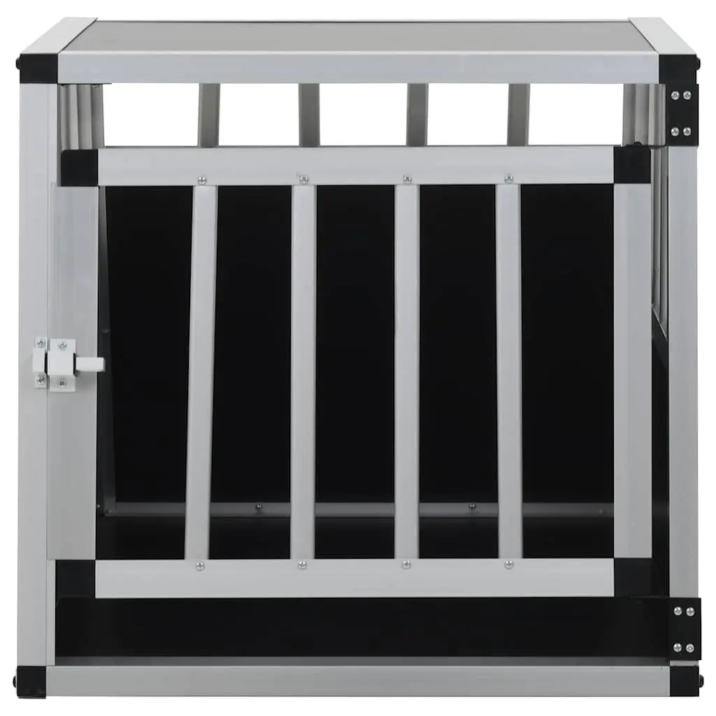 Dog Cage for Travel and Home Use, Silver