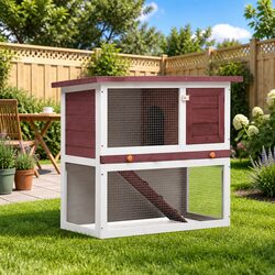 Practical Rabbit Hutch for Your Backyard Needs