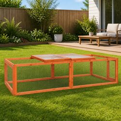 Ideal Rabbit Hutch for Outdoor Living Spaces