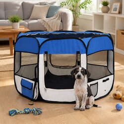 Functional Foldable Dog Playpen for Everyday Use 90x90x58cm