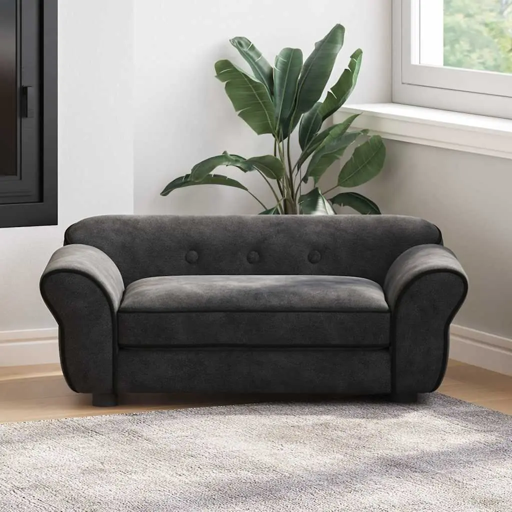 Black Pet Sofa Bed for Home Comfort
