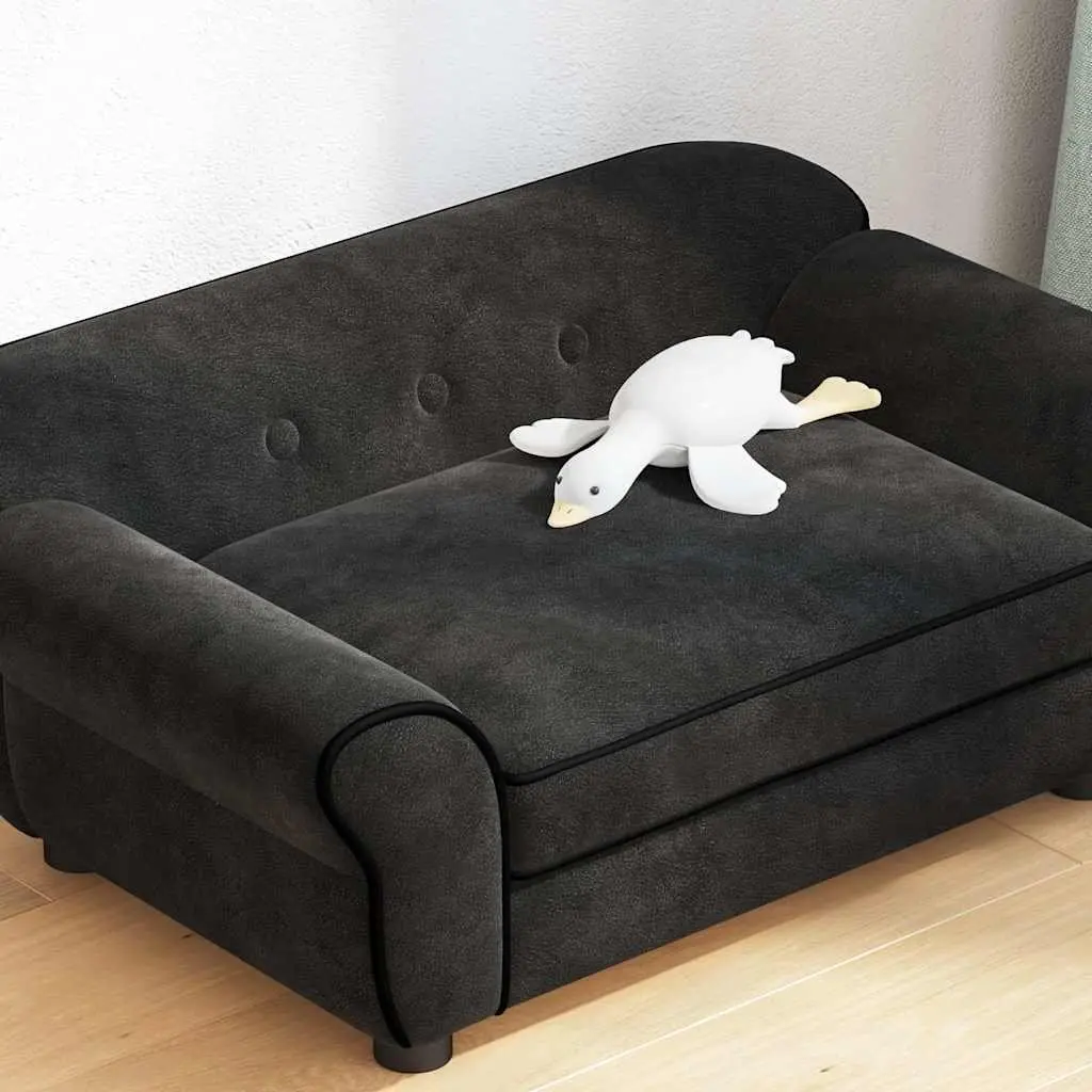 Black Pet Sofa Bed for Home Comfort