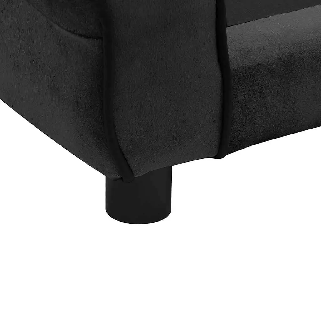 Black Pet Sofa Bed for Home Comfort