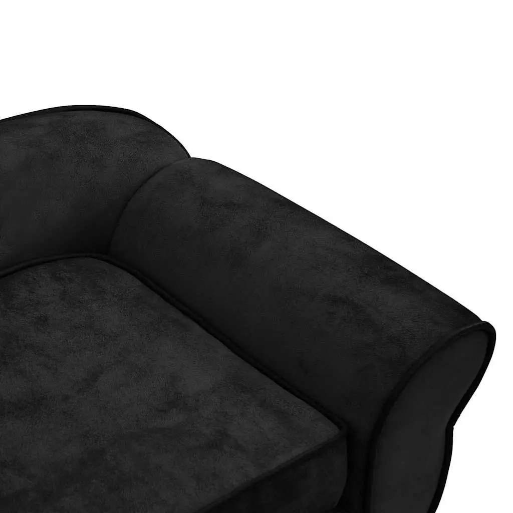 Black Pet Sofa Bed for Home Comfort