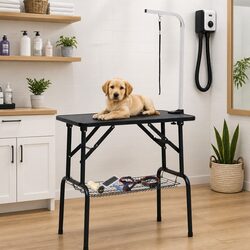Versatile Dog Grooming Table: Ideal for Home and Mobile Groomers