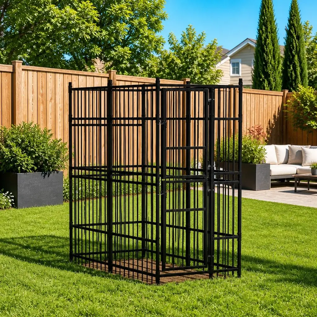 Outdoor Dog Kennel for Training and Play 1.84m²