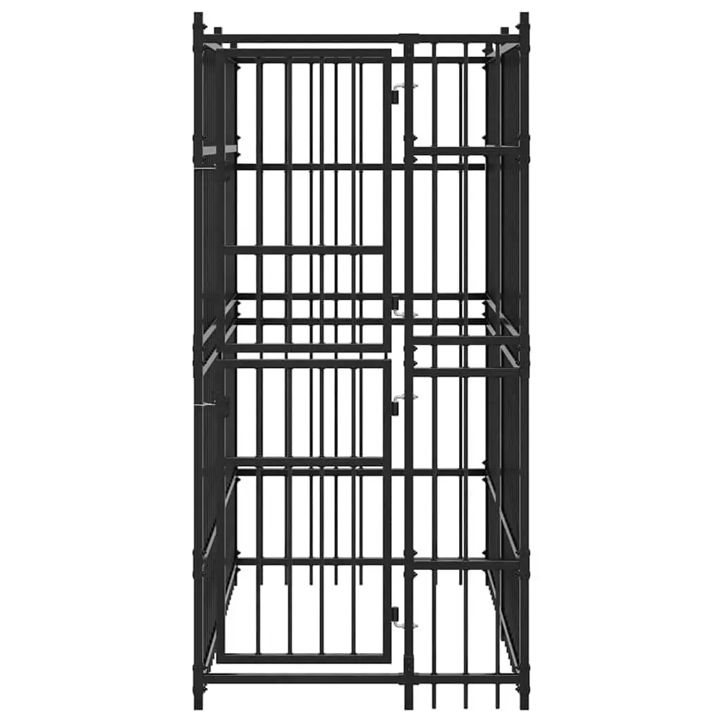 Outdoor Dog Kennel for Training and Play 1.84m²
