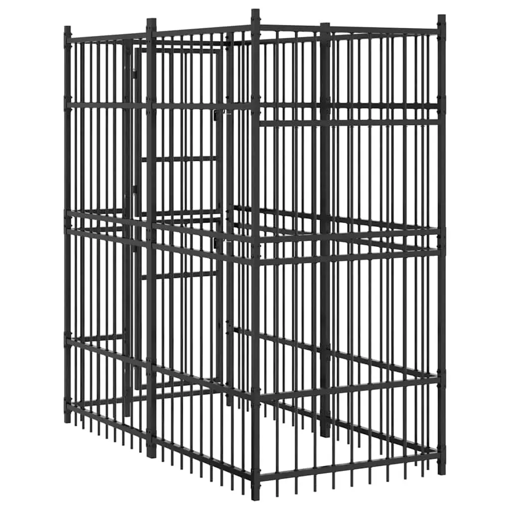 Outdoor Dog Kennel for Training and Play 1.84m²