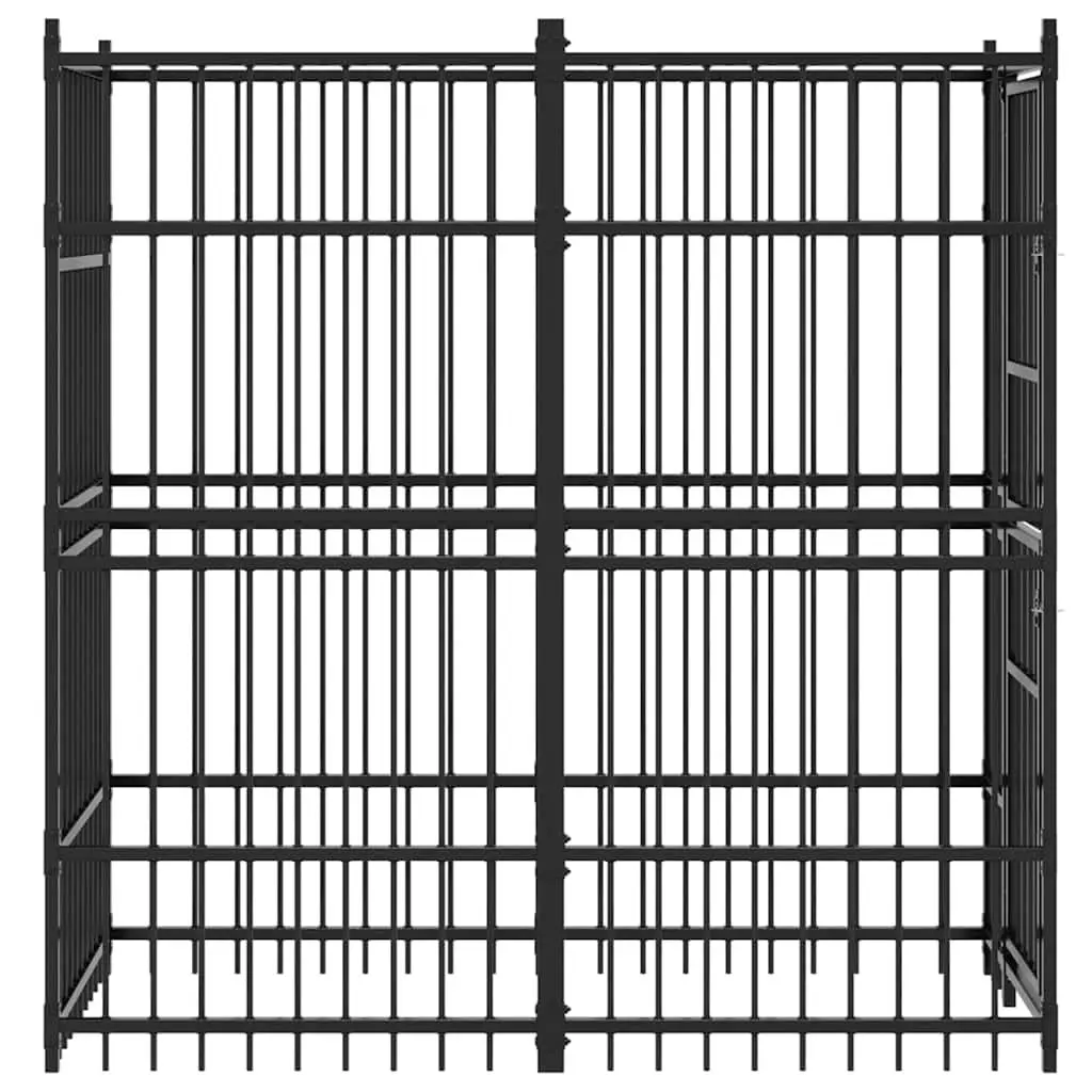 Outdoor Dog Kennel for Training and Play 1.84m²