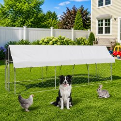 Practical Outdoor Dog Kennel for Home Use 400x100x150cm