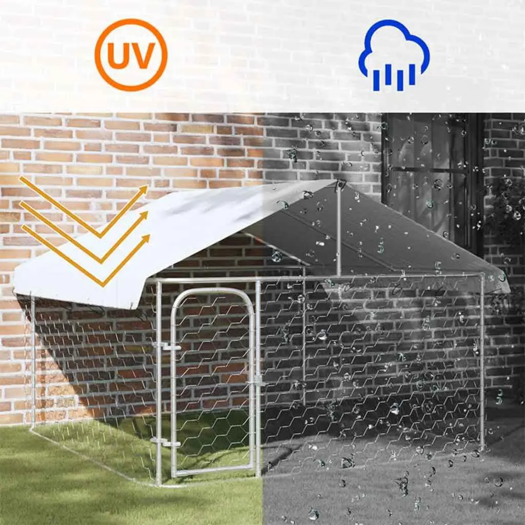Outdoor Dog Kennel for Backyard Use