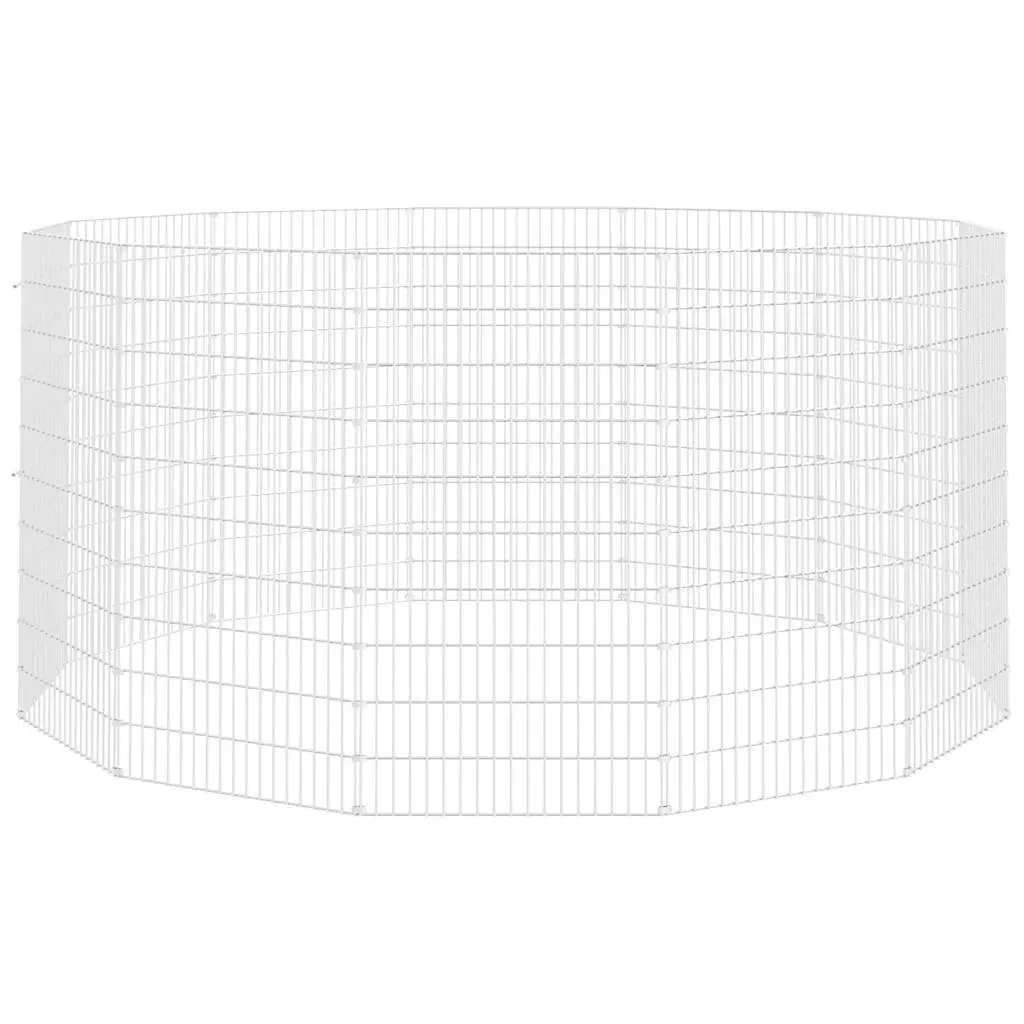12-Panel Enclosure for Small Pets' Outdoor Fun