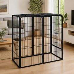 Practical Dog Playpen for Outdoor and Training Use