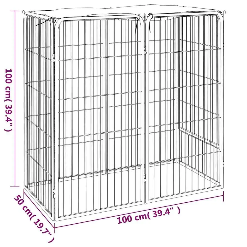 Dog Playpen for Outdoor and Training Use