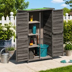 Ideal Garden Tool Shed for Your Home 83x57x140cm