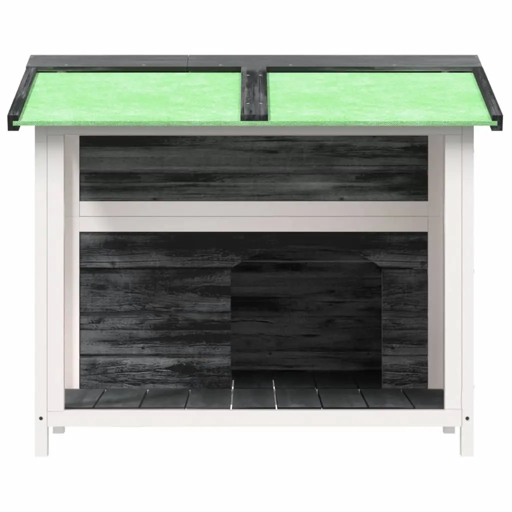 Large Grey Dog Kennel for Multiple Pets