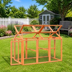 Practical Run Box for Small Animals in Your Garden