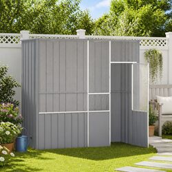 Practical Large Grey Bird Cage Aviary for Home Use