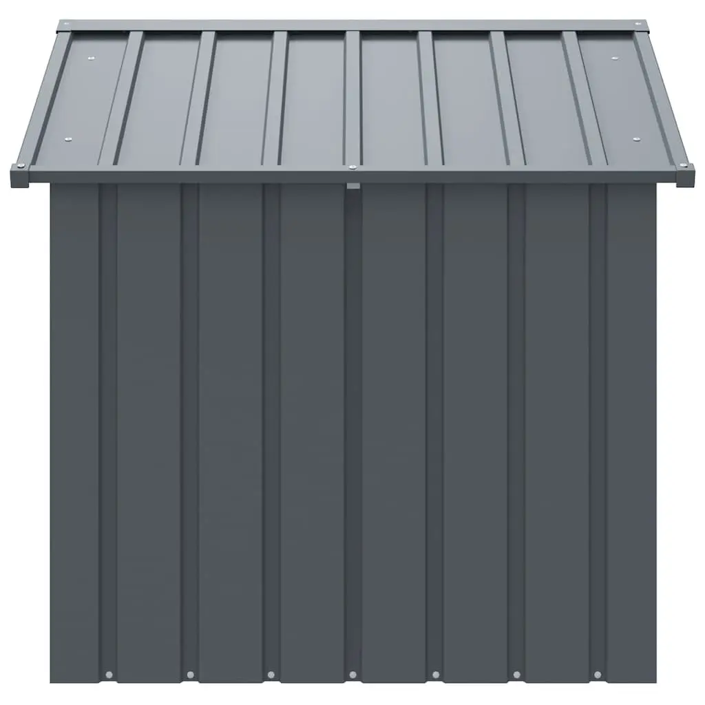 Black Outdoor Dog House for Active Pets