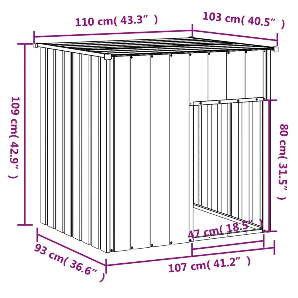 Outdoor Dog House for Various Uses