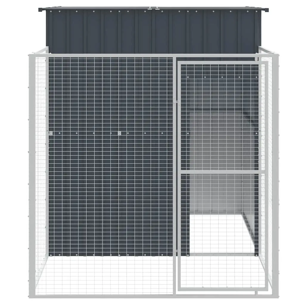 Outdoor Kennel for Dogs with Run