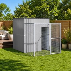 Practical Chicken Cage with Run for Your Backyard