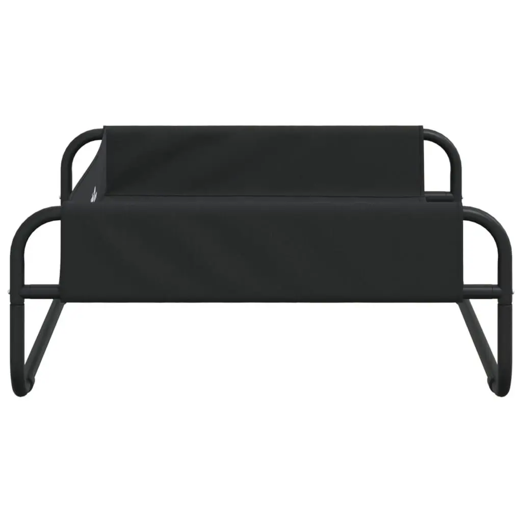 Elevated Dog Bed Oxford Fabric Anthracite Steel Frame Indoor Outdoor Pet Cot