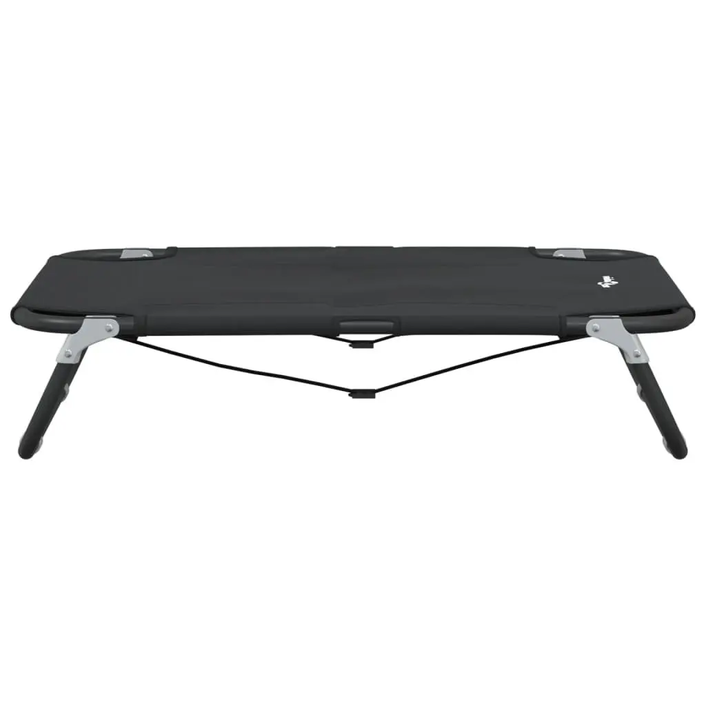 Foldable Elevated Dog Bed Cot Oxford Fabric Anthracite Portable Raised Pet Sleeping Couch