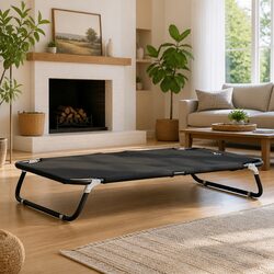 Practical Elevated Dog Bed for Various Home Settings