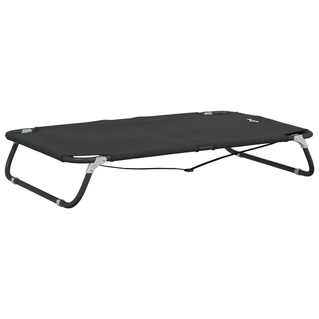 Dog Bed Elevated Foldable Oxford Fabric Anthracite