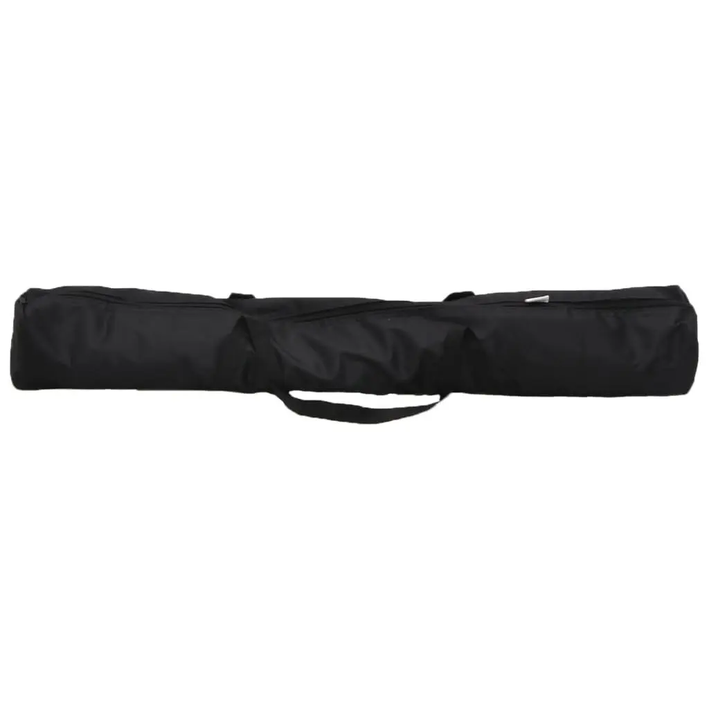 Adjustable Photography Backdrop Stand Black Steel 175 to 305cm Width for Studio Display