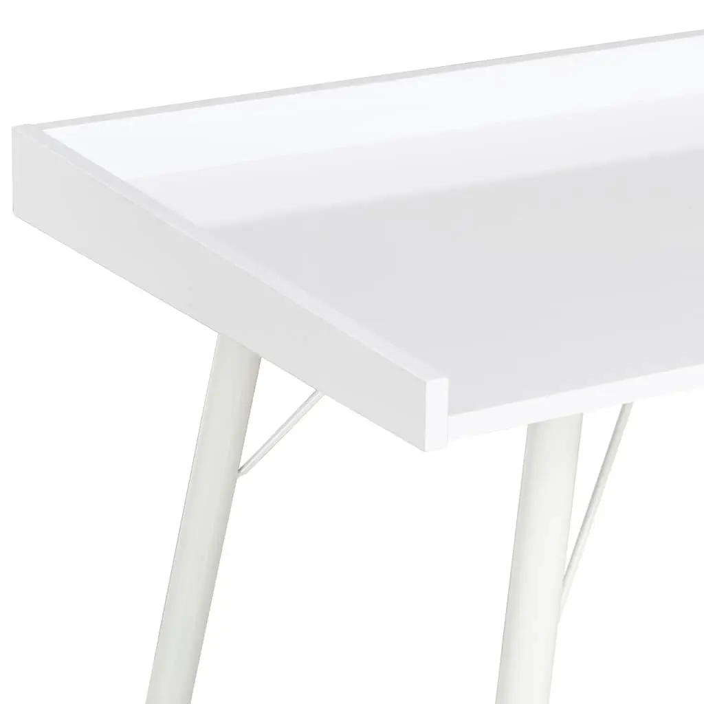 White Desk 90x50x79 cm for Home Office