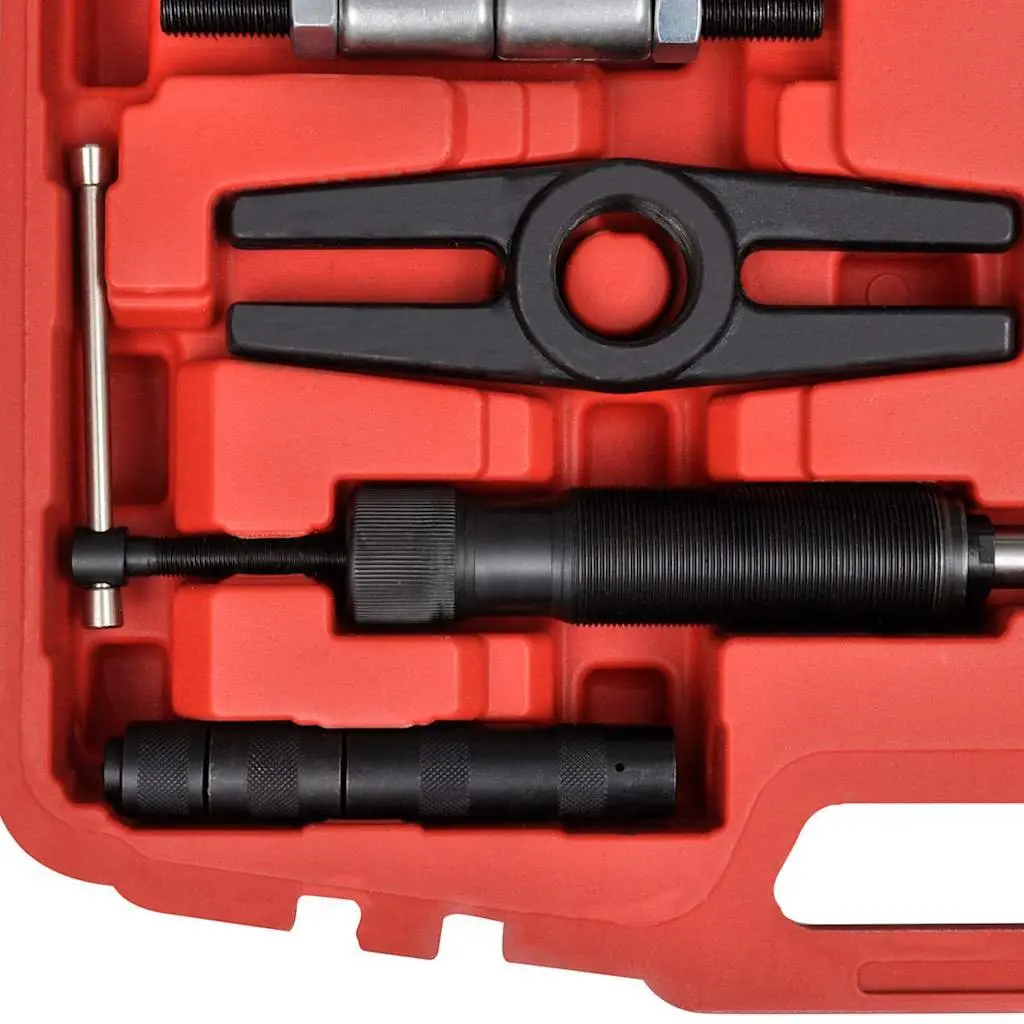 25 Piece Hydraulic Separator Tool Set for Mechanical Installation in Grey with Blow-Moulded Case