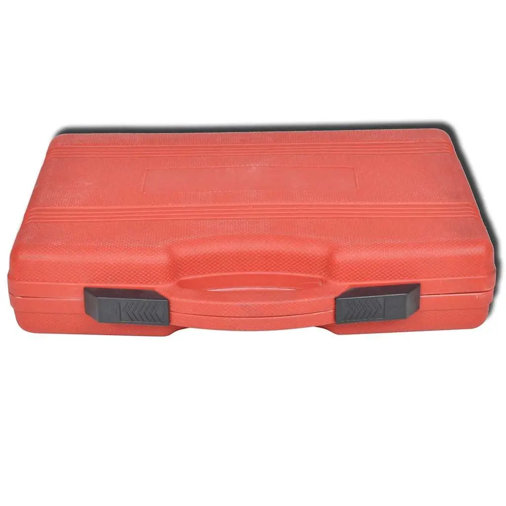 Brake Caliper Piston Wind Back Tool Kit 40 Piece Hardened Carbon Steel Silver