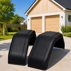 Practical Mudguard Set for Everyday Trailer Use 220 x 760 mm