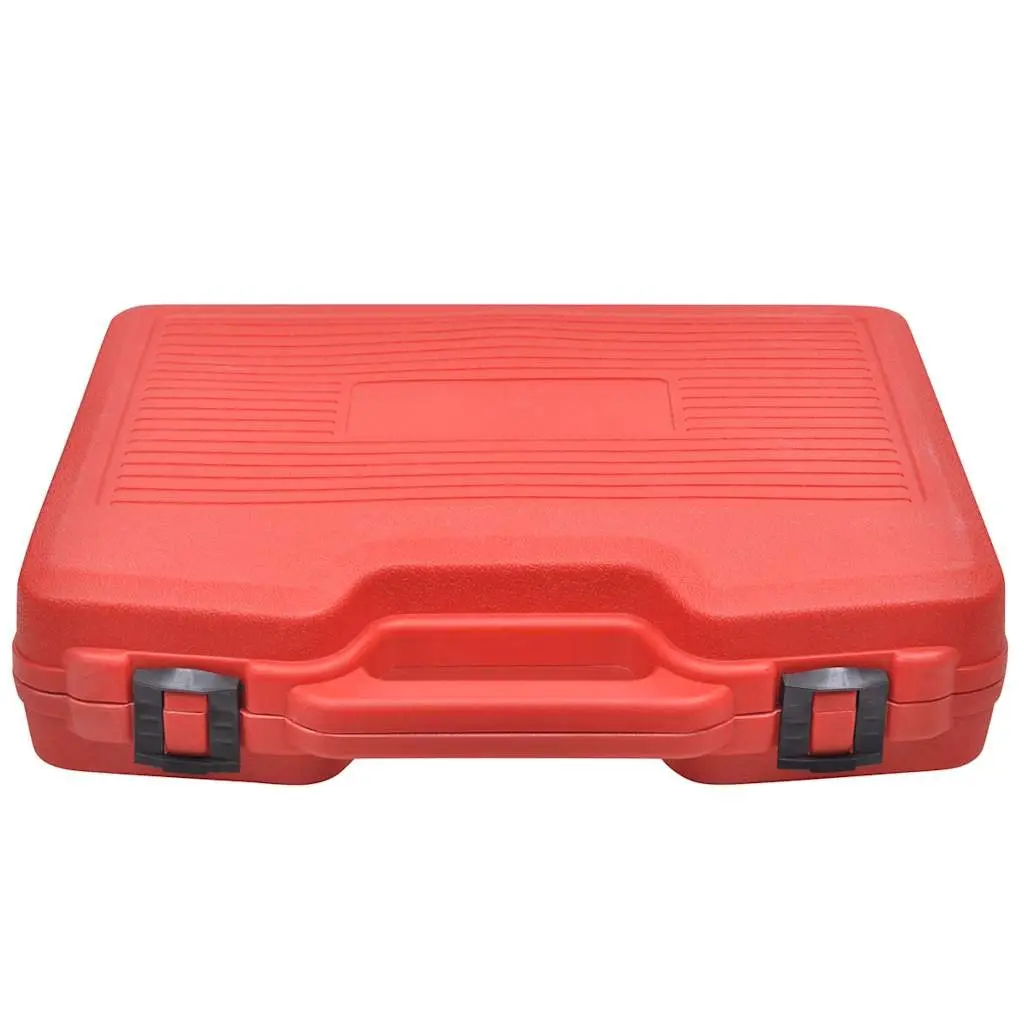 Cooling System Leak Detection Tool Set 18 Piece Universal Radiator Pressure Tester Kit Multicolour