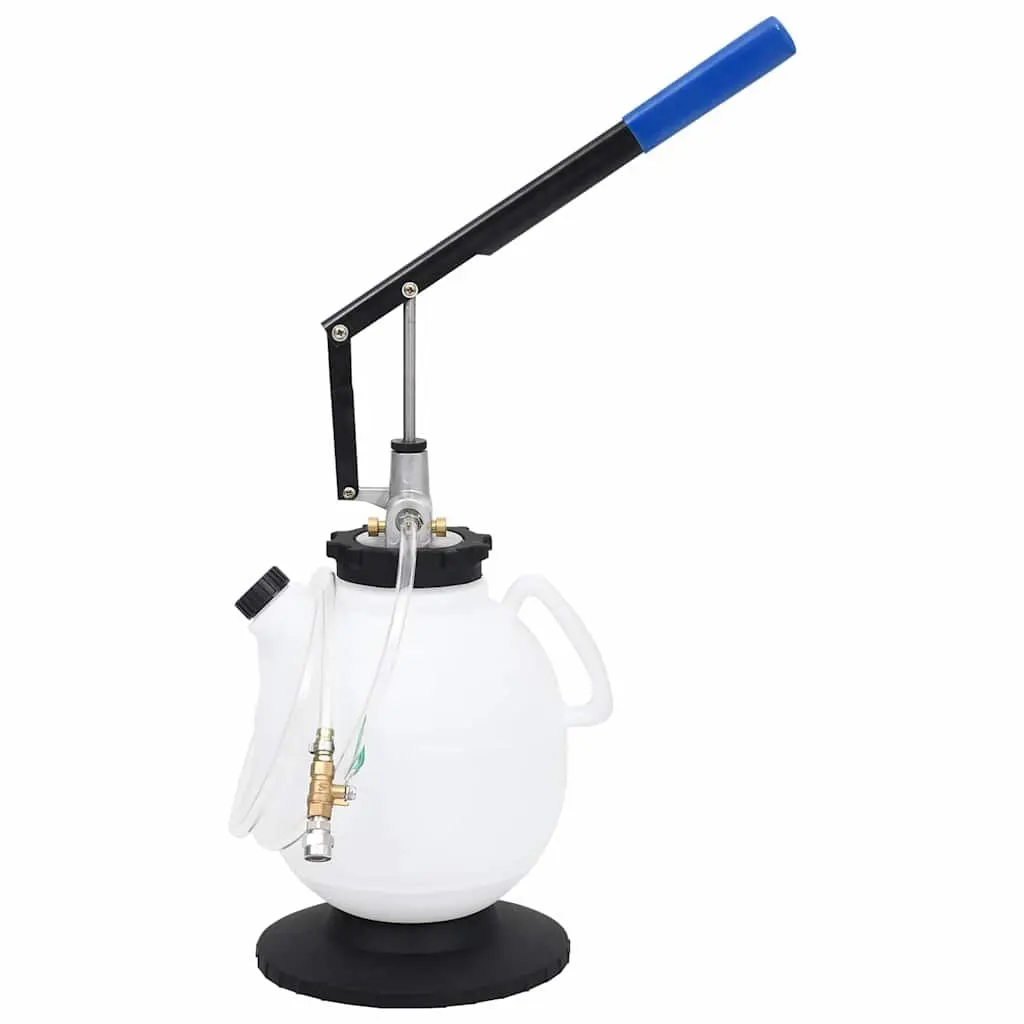 Manual Transmission Fluid Filler 7.5L Dispenser Kit White with 13 Adapters