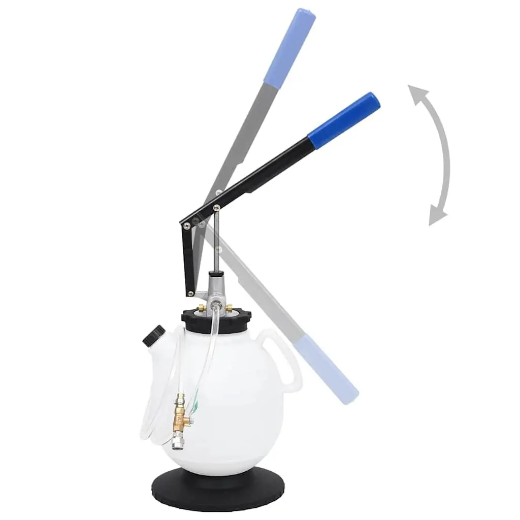 Manual Transmission Fluid Filler 7.5L Dispenser Kit White with 13 Adapters