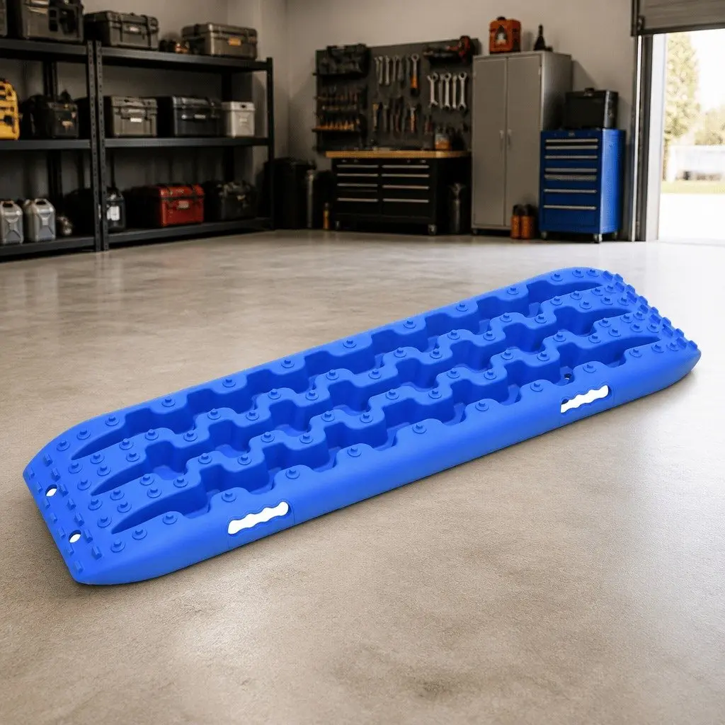 Traction Boards for Off-Road Use, 2 pcs Blue