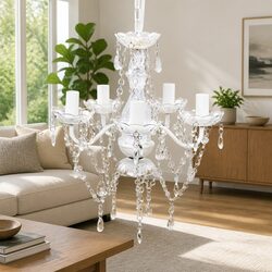 5-Bulb Ceiling Chandelier for Everyday Use