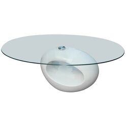 Versatile Oval Coffee Table for Living Rooms and Bedrooms
