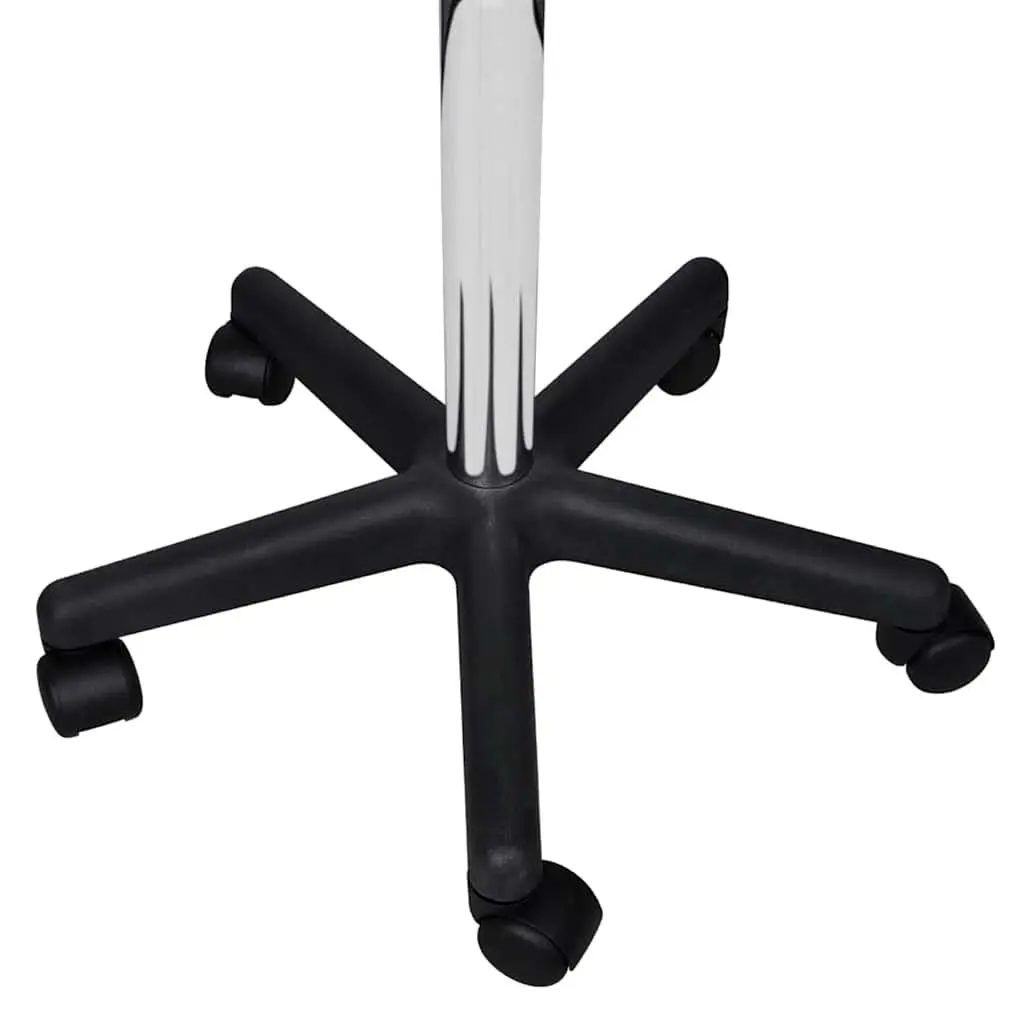 Office Stool Black Adjustable Height Gas Lift Modern Design Comfortable Seating