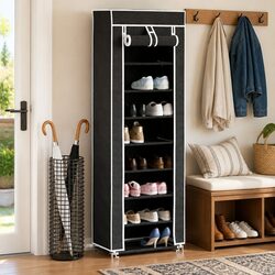 Functional 8-Tier Shoe Organizer for Every Room