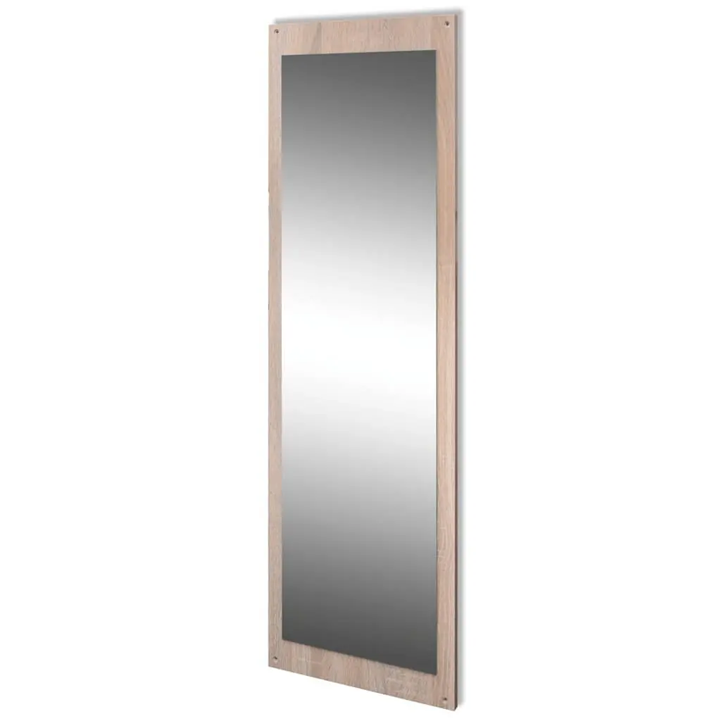 Wooden Shoe Cabinet 3-in-1 Set with Mirror and Coat Rack Hallway Storage