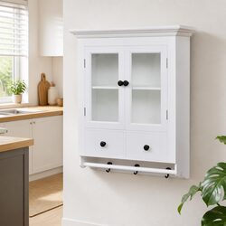Versatile Wooden Wall Cabinet for Kitchen Needs