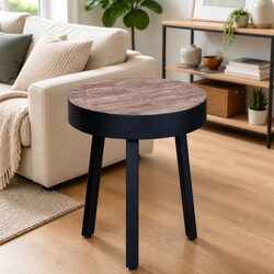 Practical Round End Table for Living Spaces