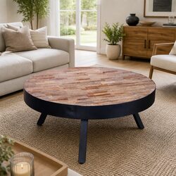 Practical Round Coffee Table for Everyday Use