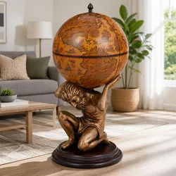 Practical Globe Bar Cabinet for Your Home Needs